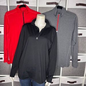 Kirkland Signature 1/4 Zip Pullover Long Sleeve Bundle Size Small